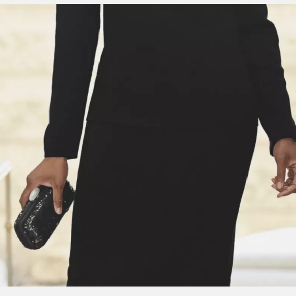 Final $20 / Ashro "Gillie 2 Pc. Skirt Set" Sz. 3X Black - Picture 4 of 10